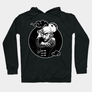 Nosferatu Circle Design Hoodie